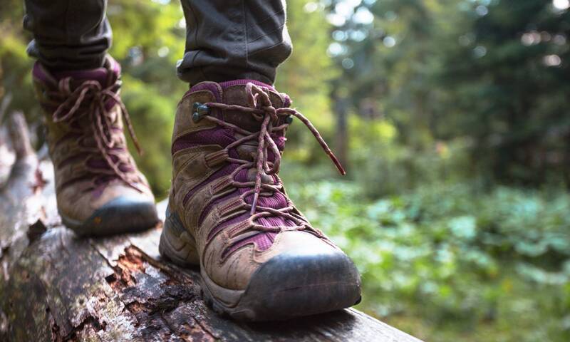 a hiking boots